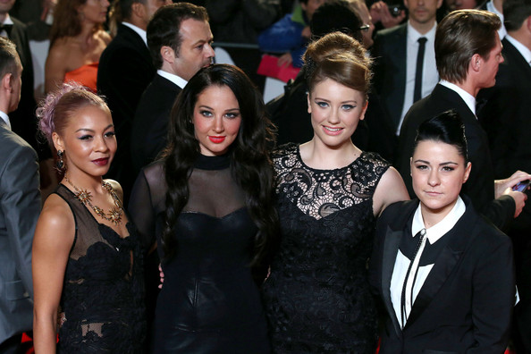 X Factor Contestants make a red carpet appearance at London Skyfall Premiere